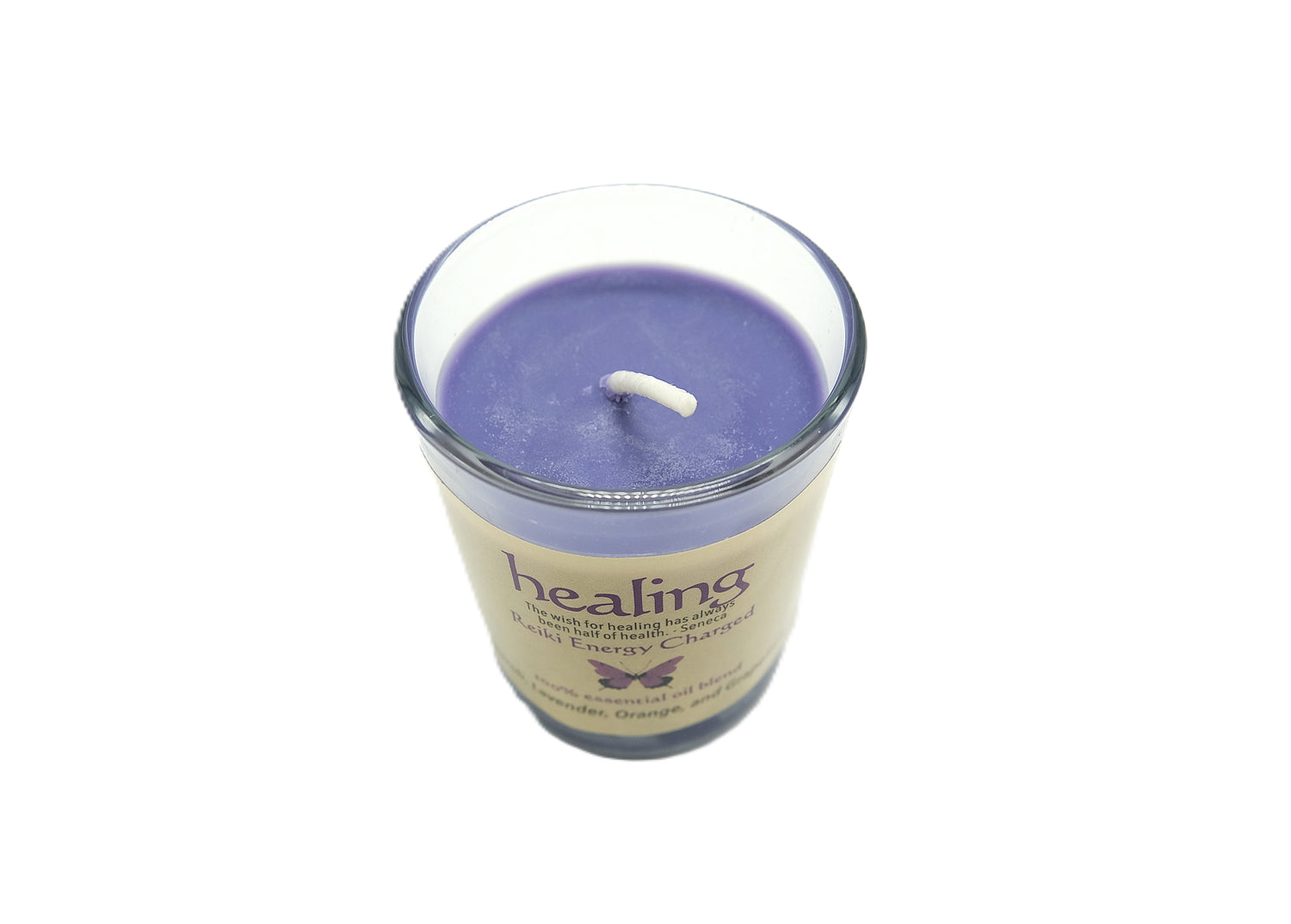 Herbal Reiki Energy Charged Essential Oil Scented Soy Candles - Different Styles Available