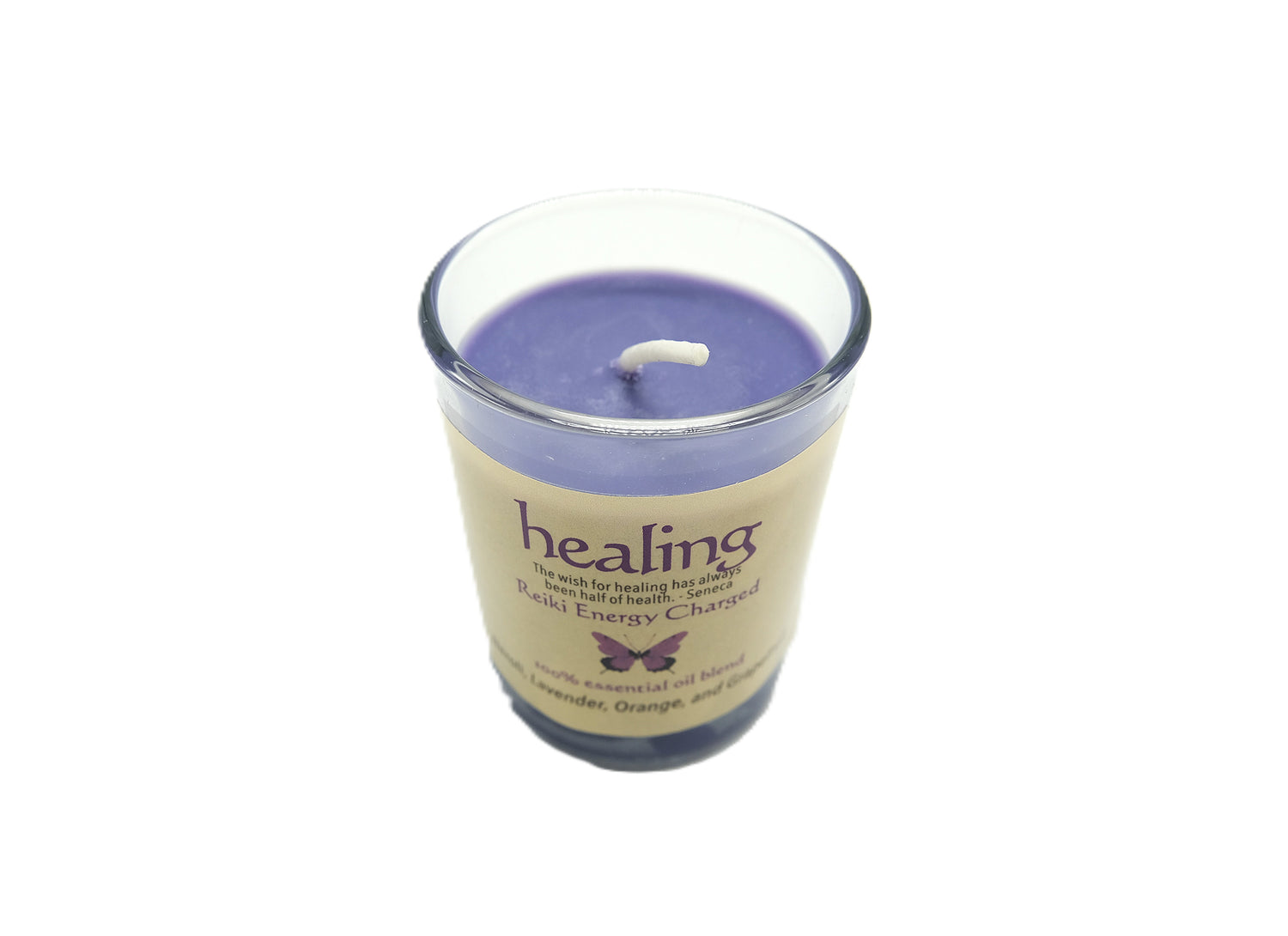 Herbal Reiki Energy Charged Essential Oil Scented Soy Candles - Different Styles Available
