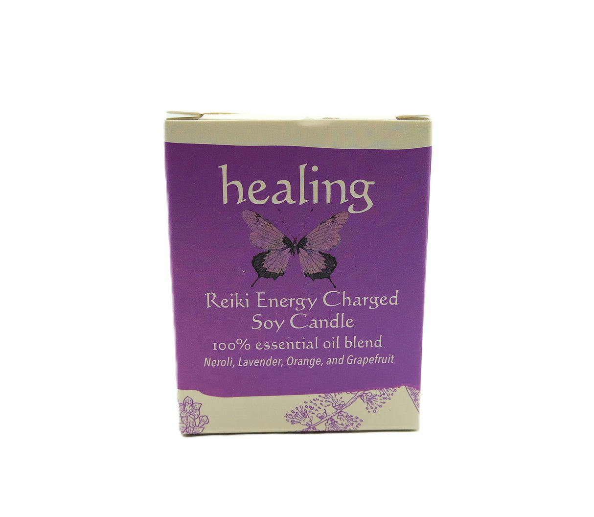 Herbal Reiki Energy Charged Essential Oil Scented Soy Candles - Different Styles Available
