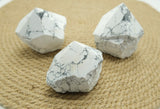 Howlite Polished Point With Flat Base