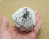 Howlite Polished Point With Flat Base