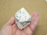Howlite Polished Point With Flat Base