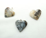 Jasper Heart Pendant Necklace