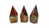 Natural Polished Crystal Point With Raw Base