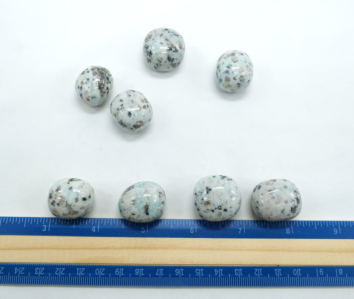 Kiwi Jasper Tumbled Stones