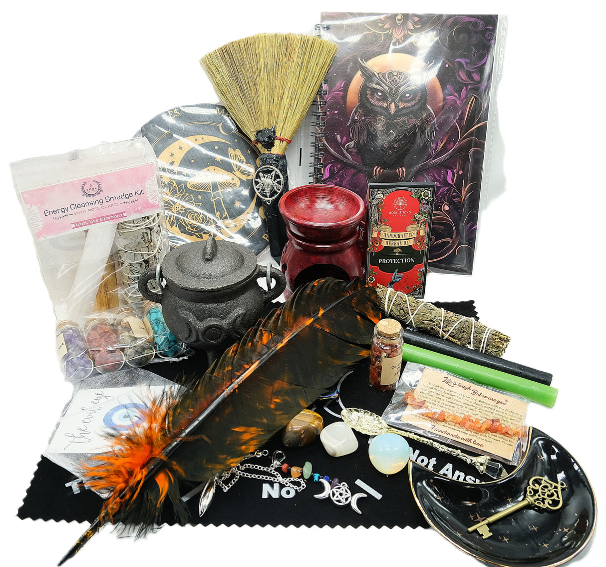 Witch Box Set | Personalized Witchcraft Kit with Crystals, Candles, and More