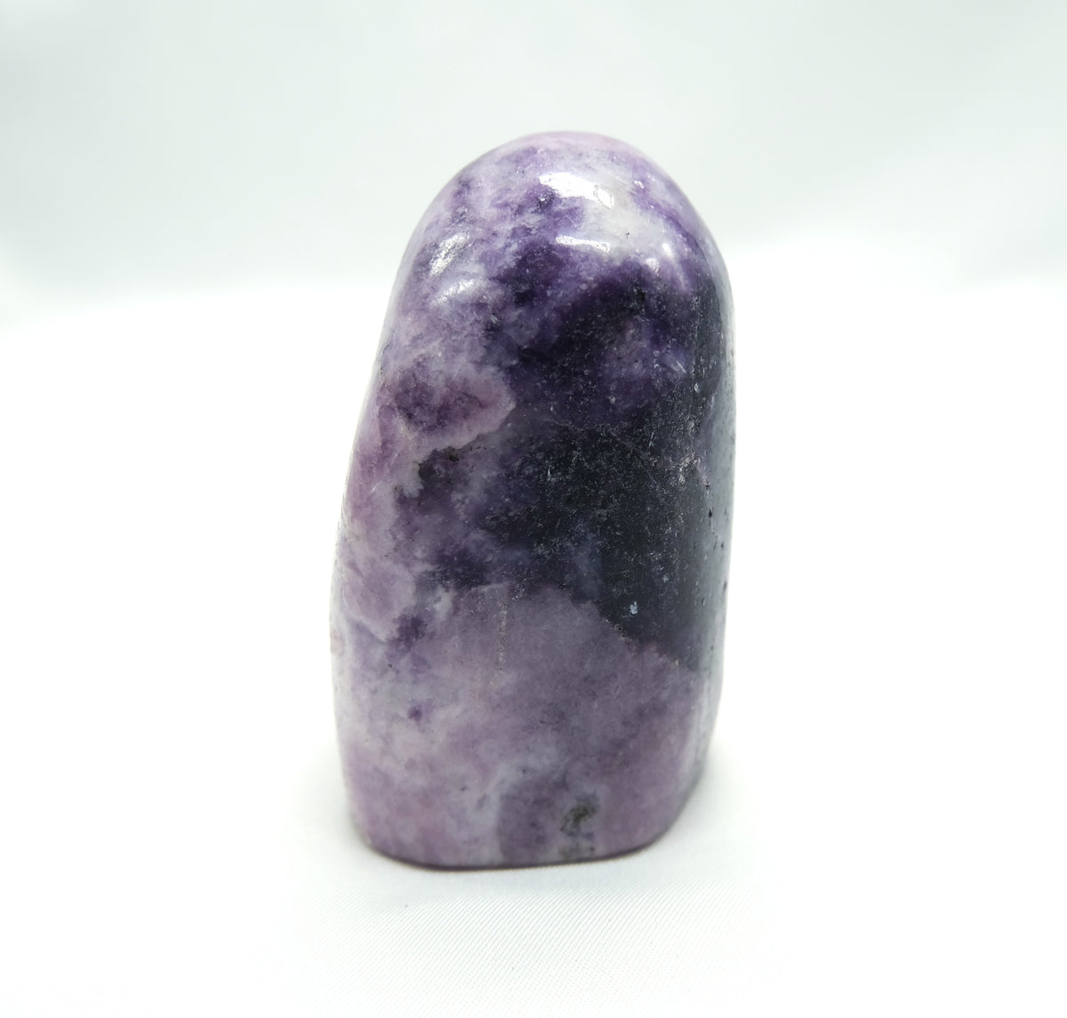 Lepidolite Freeform Crystal – Polished Standing Stone 2.5–3 Inch