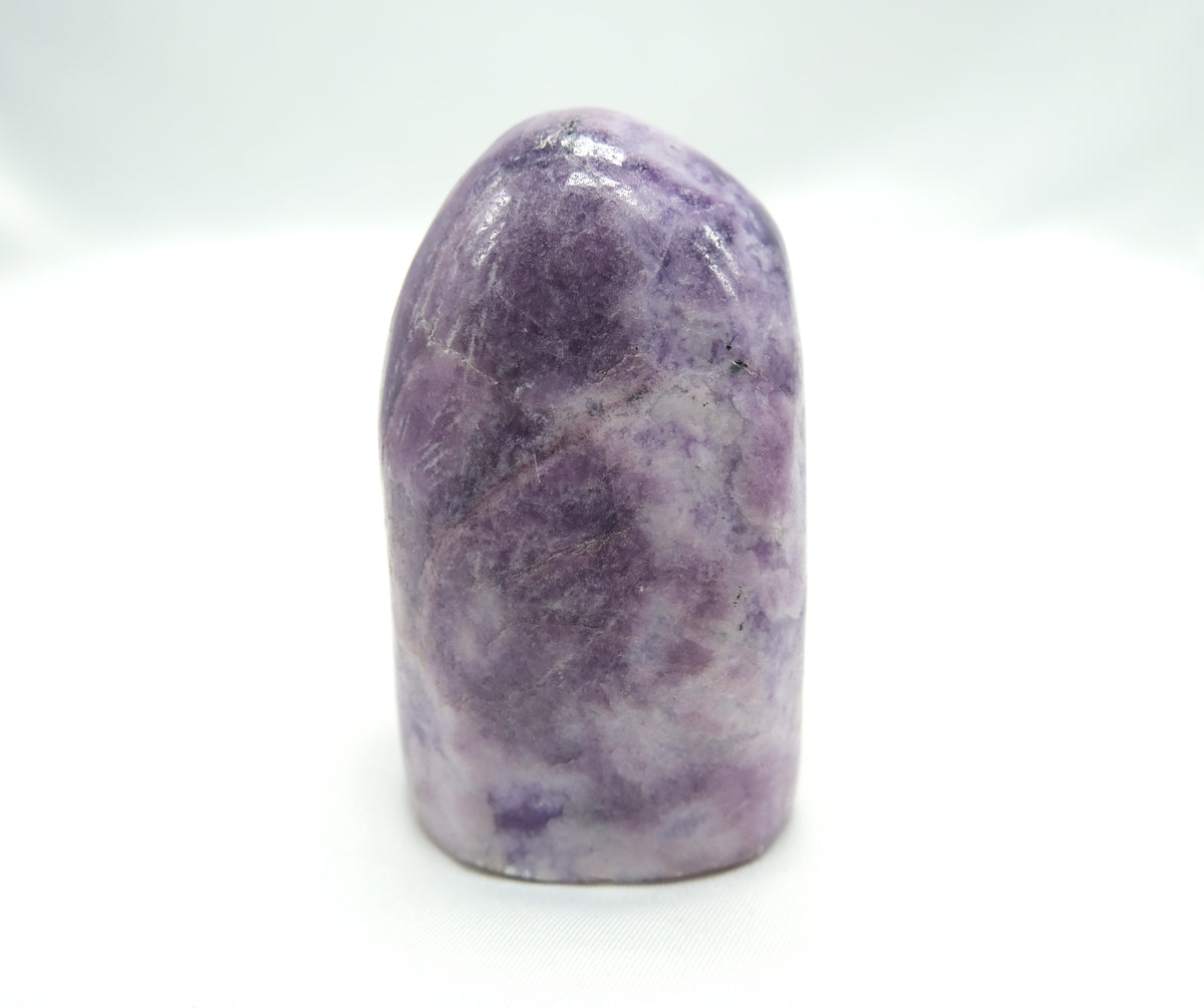 Lepidolite Freeform Crystal – Polished Standing Stone 2.5–3 Inch