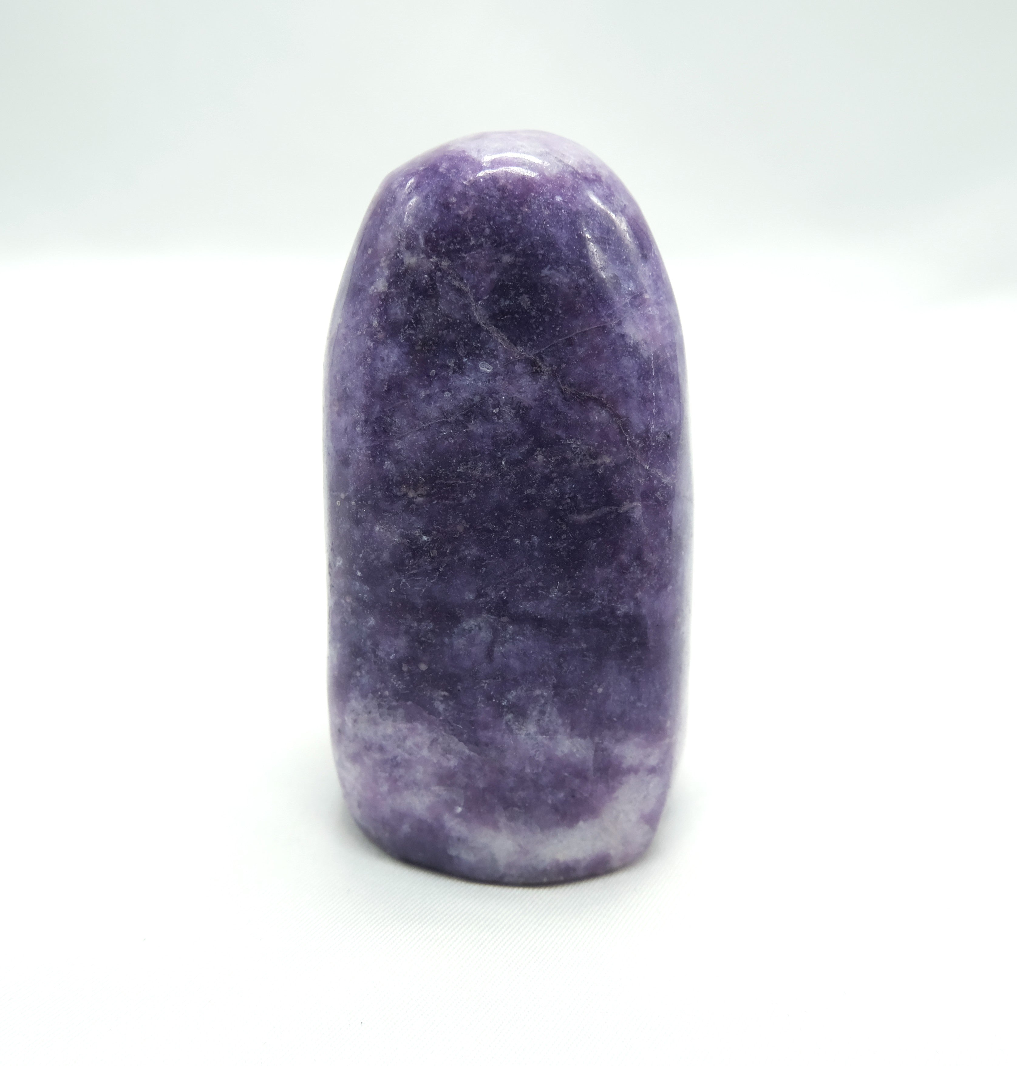 Lepidolite Freeform Crystal – Polished Standing Stone 2.5–3 Inch
