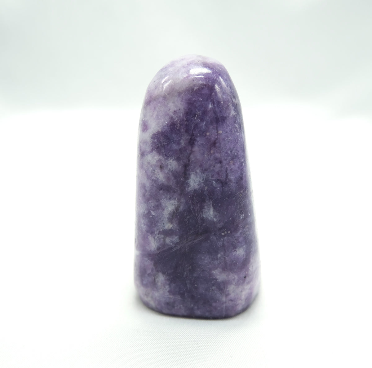 Lepidolite Freeform Crystal – Polished Standing Stone 2.5–3 Inch