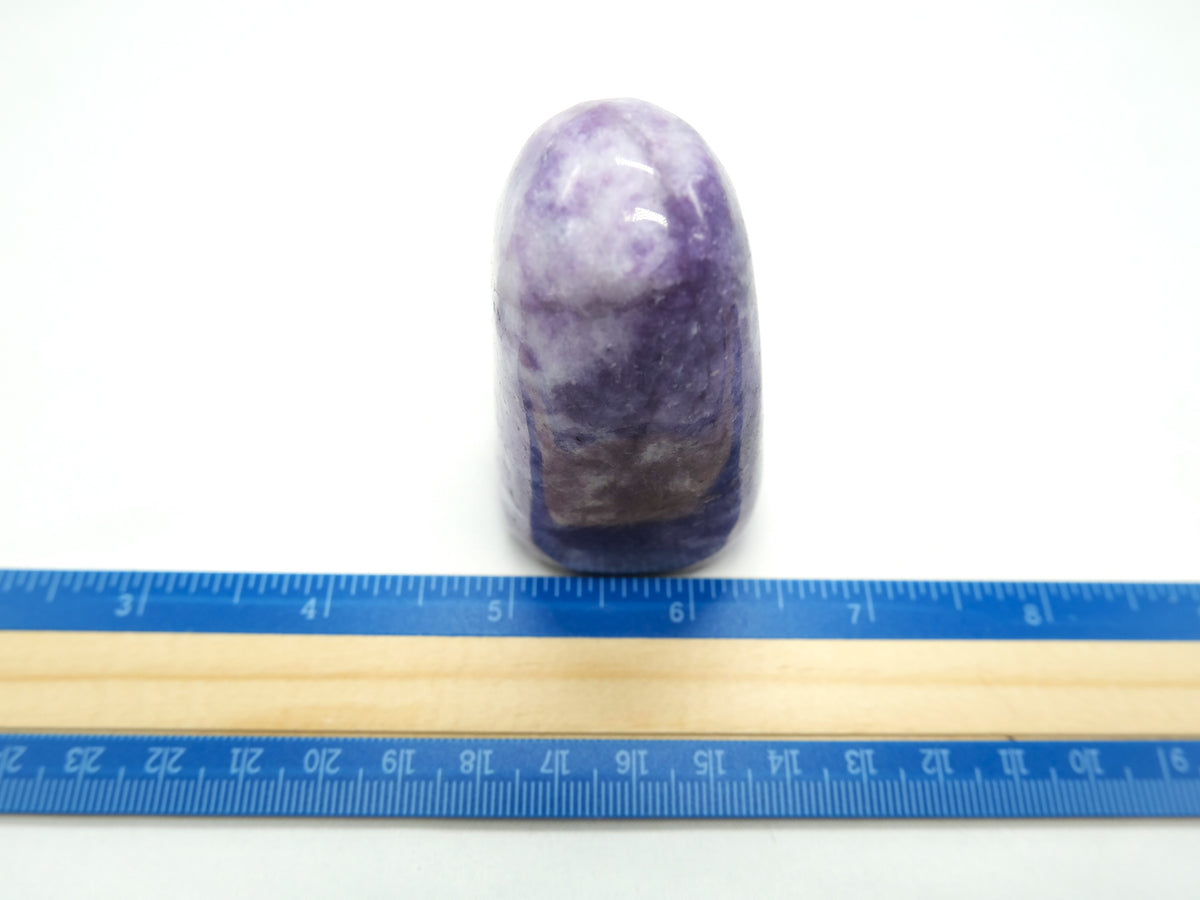 Lepidolite Freeform Crystal – Polished Standing Stone 2.5–3 Inch