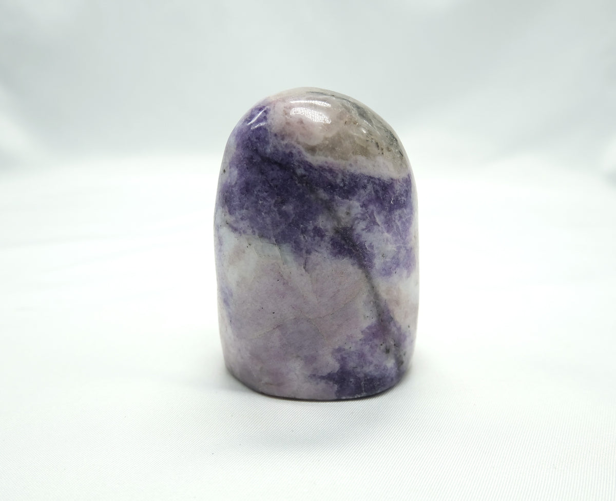 Lepidolite Freeform Crystal – Polished Standing Stone 2.5–3 Inch