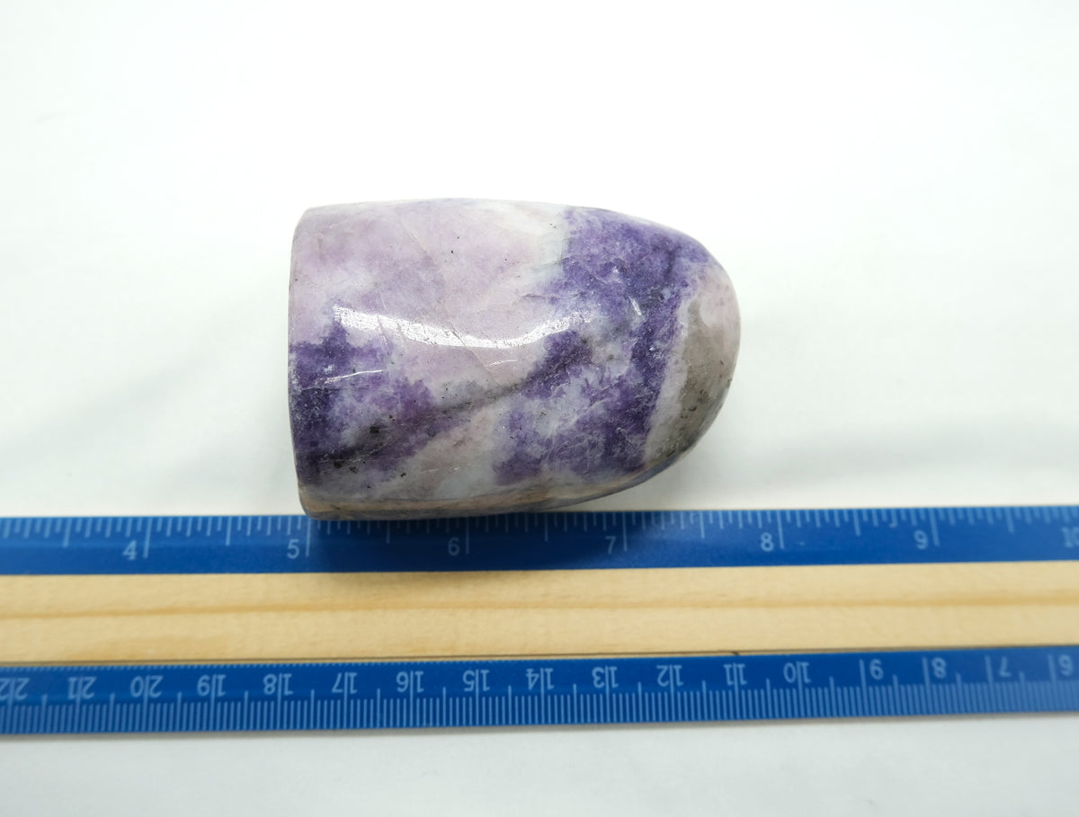 Lepidolite Freeform Crystal – Polished Standing Stone 2.5–3 Inch