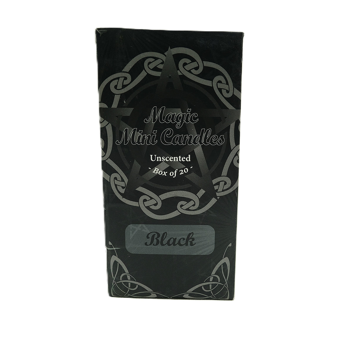 Mini Unscented Black Or Green Candles 20 pk 5" | Chime Candles | Spell Candles
