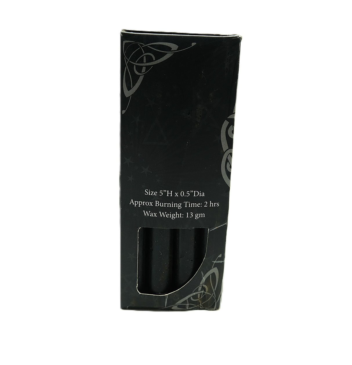 Mini Unscented Black Or Green Candles 20 pk 5" | Chime Candles | Spell Candles