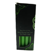 Mini Unscented Black Or Green Candles 20 pk 5" | Chime Candles | Spell Candles
