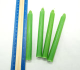 Mini Unscented Black Or Green Candles 20 pk 5" | Chime Candles | Spell Candles