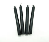 Mini Unscented Black Or Green Candles 20 pk 5" | Chime Candles | Spell Candles