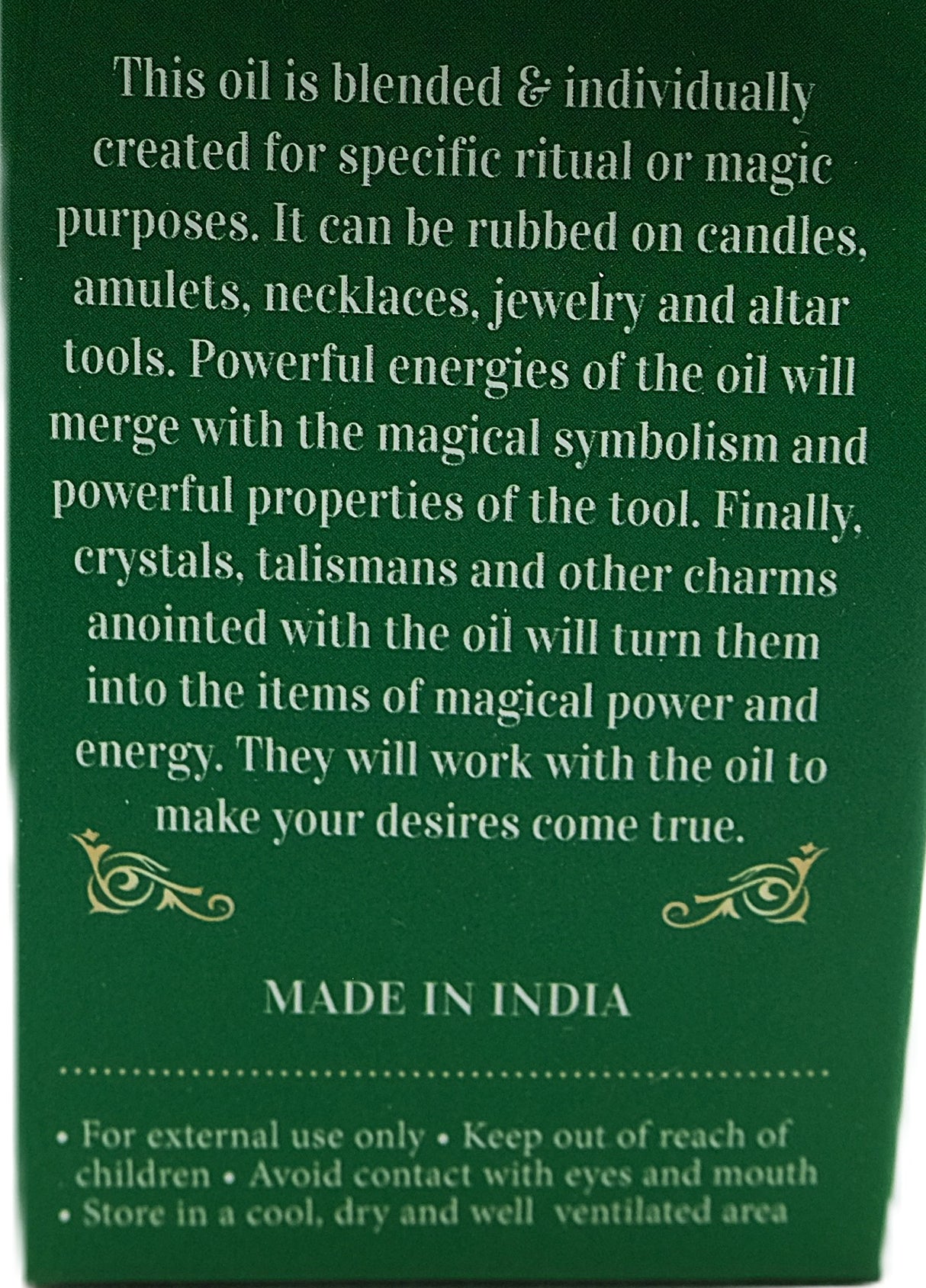 Money Drawing Herbal Oil by Soul Sticks