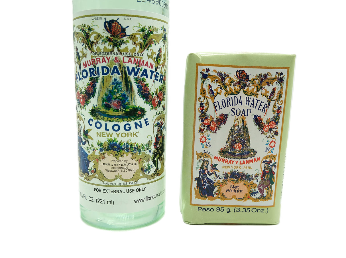 Murray & Lanman Florida Water Cologne And Soap Bundle
