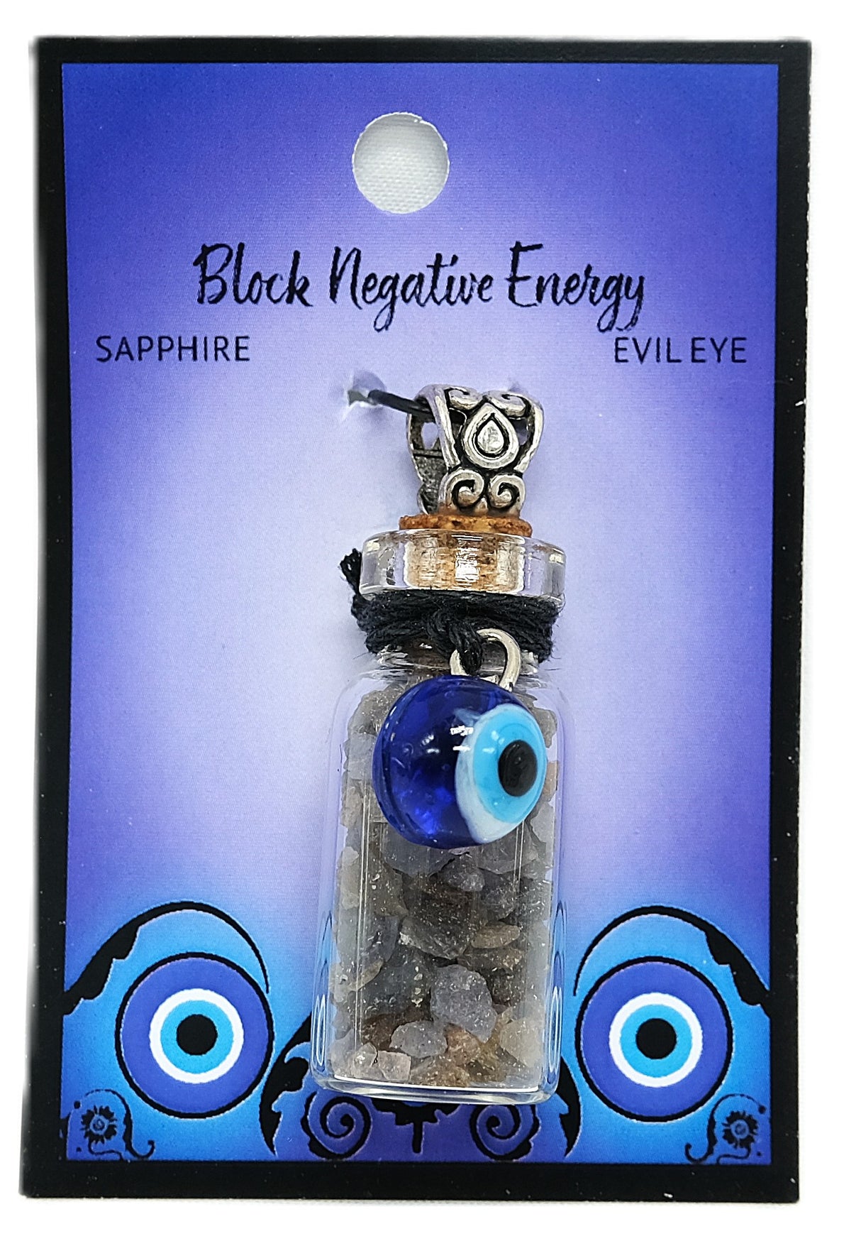 Crystal Chip Bottle Intention Pendant Necklaces - Many Varieties