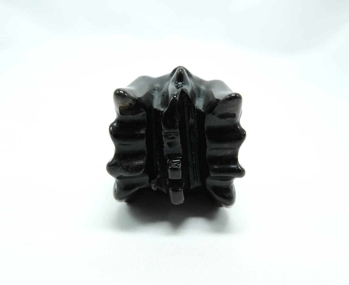 Obsidian Dragon Head Skull | Crystal Dragon | 3 Inch