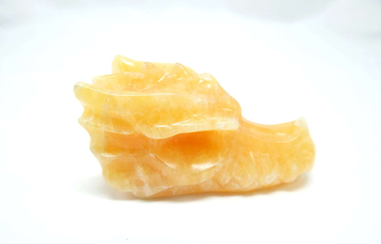 Calcite Dragon Head Skull | Crystal Dragon | 3 Inch