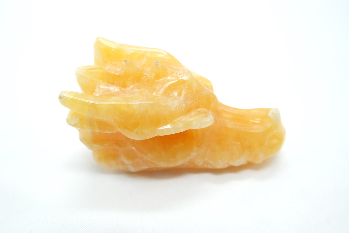 Calcite Dragon Head Skull | Crystal Dragon | 3 Inch
