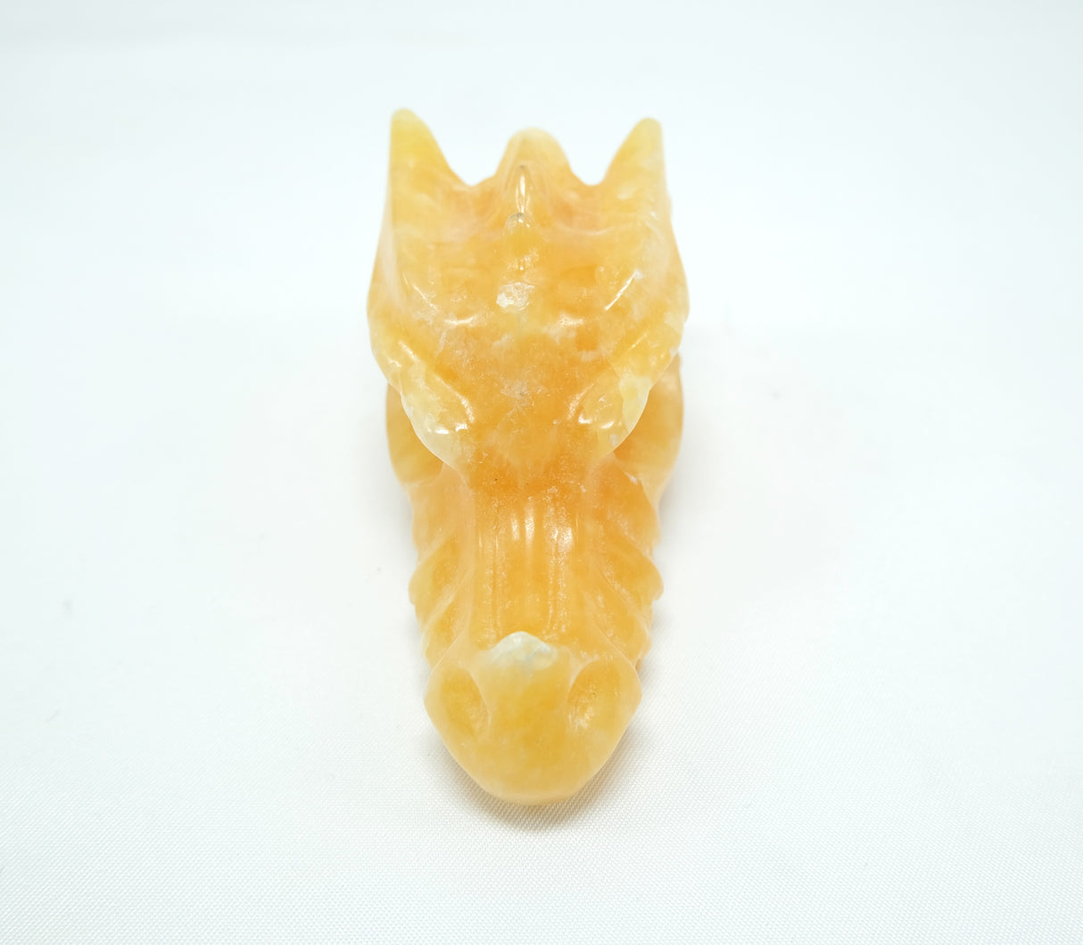 Calcite Dragon Head Skull | Crystal Dragon | 3 Inch