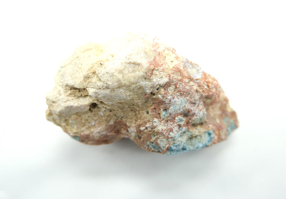 Raw Orange Calcite with Blue Apatite 06 | Ethically Sourced in Brazil