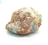Raw Orange Calcite with Blue Apatite 06 | Ethically Sourced in Brazil
