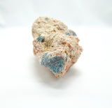 Raw Orange Calcite with Blue Apatite 09 | Ethically Sourced in Brazil