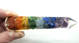 Orgone Flower OF Life Massager Wand 4 -4.5 Inches