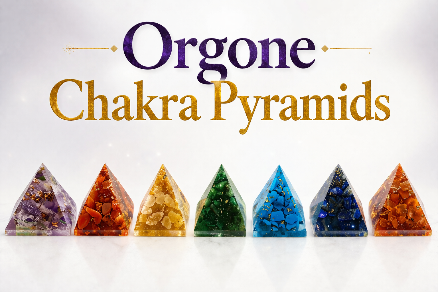 Orgone Chakra Pyramid - Harmonize Your Chakras