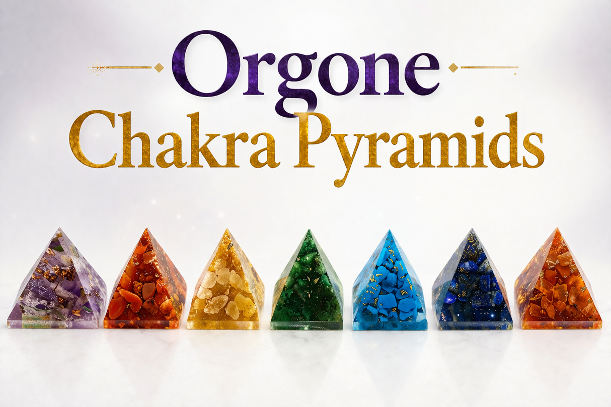 Orgone Chakra Pyramid - Harmonize Your Chakras