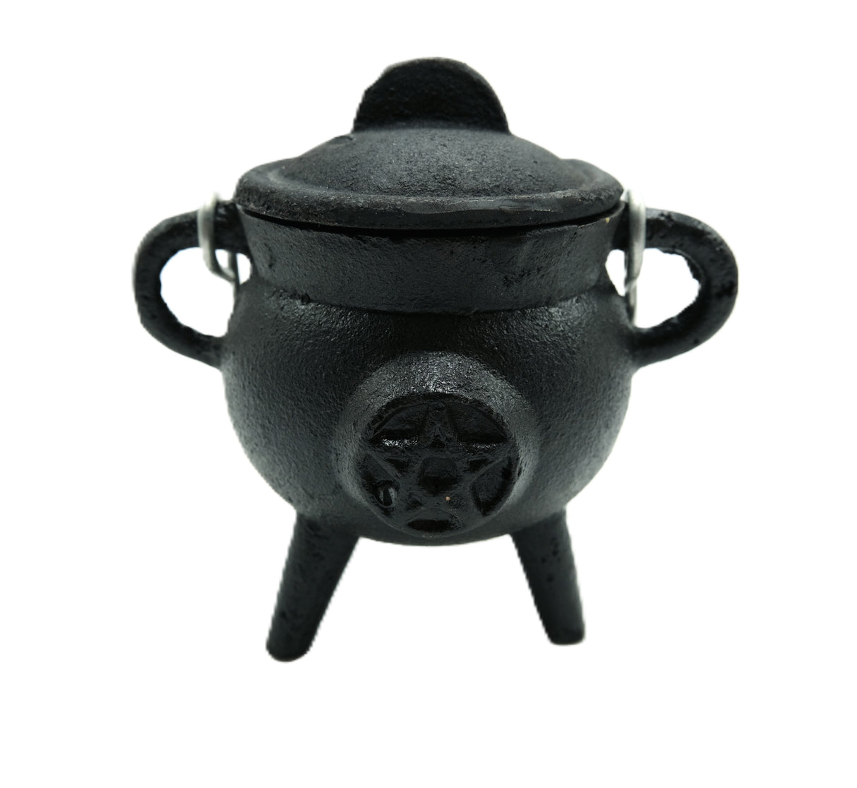 Mini Cast Iron Cauldron | Pentacle, Triple Moon, or Plain | Various Sizes