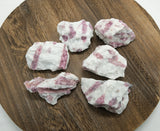 Raw Pink Tourmaline With Quartz AA | Ethically Sourced From Brazil