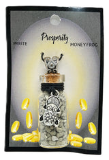 Crystal Chip Bottle Intention Pendant Necklaces - Many Varieties