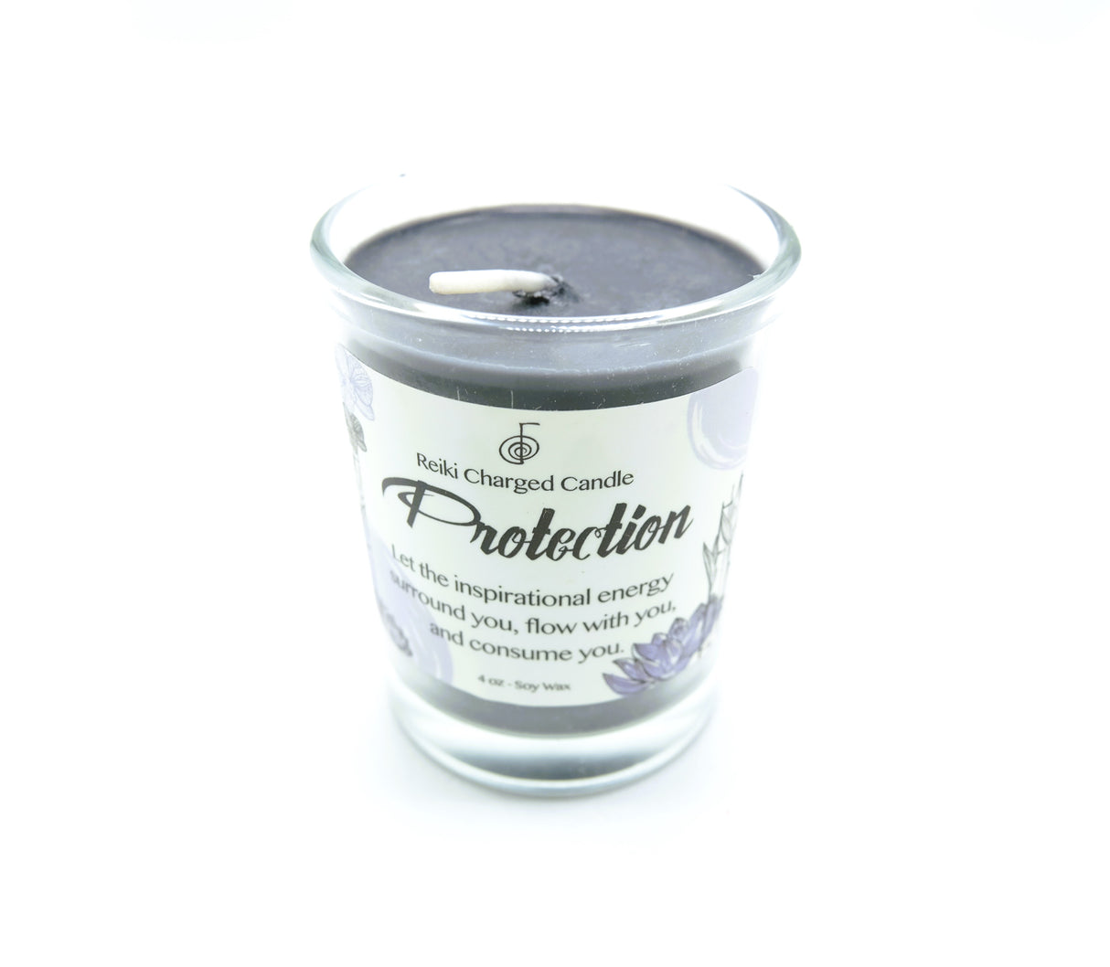 Protection Reiki Charged Intention Candle | Vegan | Soy Candles