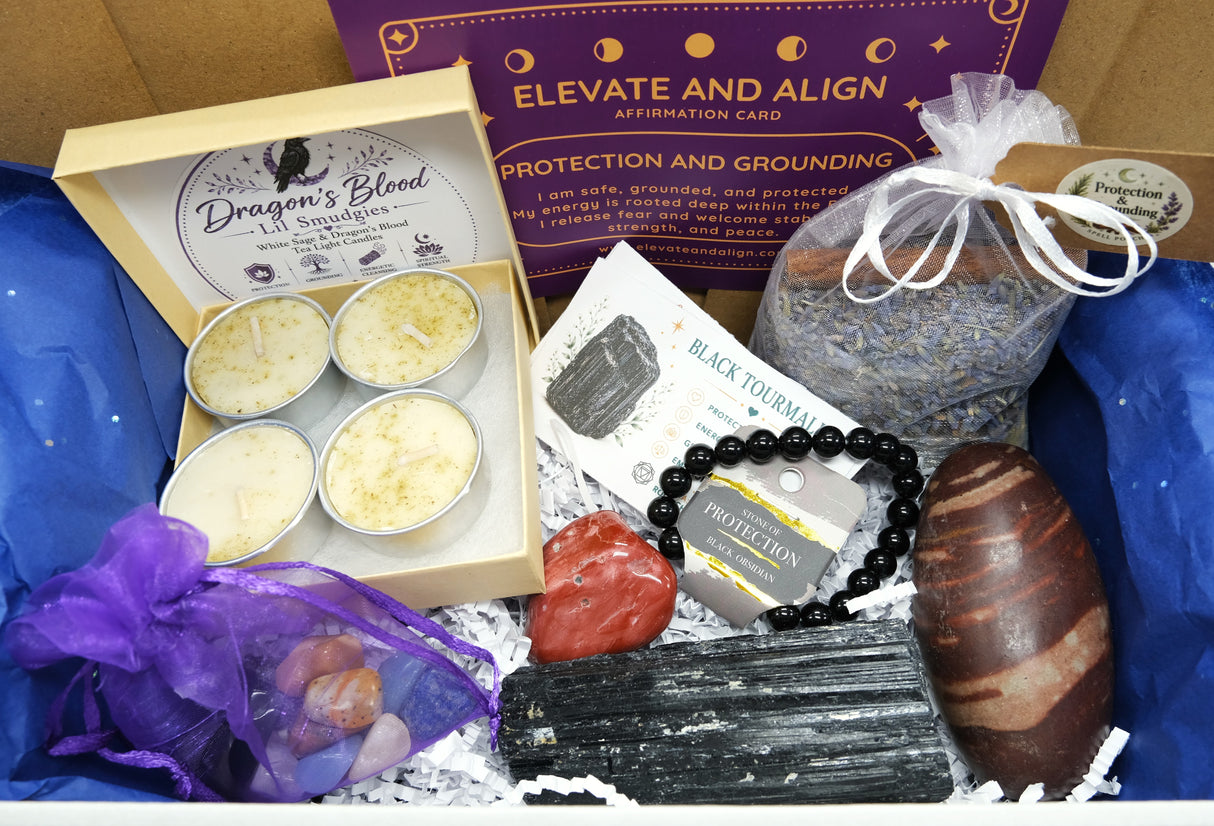 Curated Crystal & Spiritual Wellness Box | 12 Themes Available | Crystals, Herbs, Spiritual Tools & Self-Care Gifts