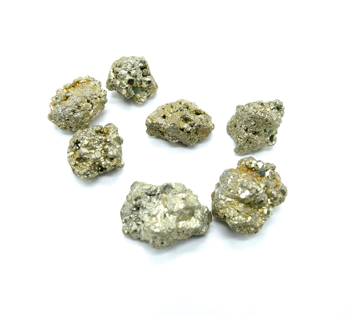 Rough Natural Pyrite Mineral Chunks | From Peru | Fools Gold