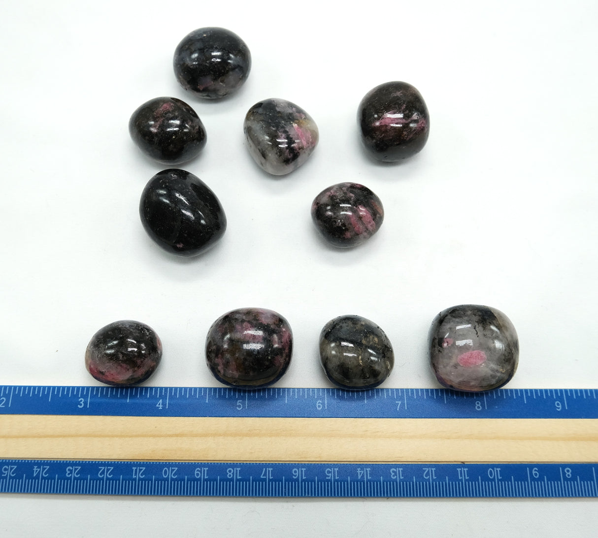 Rhodonite Dark Tumbled Stones