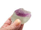 Raw Fluorite Crystal Specimen | Rough Purple & Green Fluorite Stone