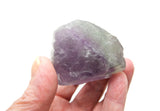Raw Fluorite Crystal Specimen | Rough Purple & Green Fluorite Stone