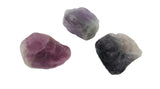 Raw Fluorite Crystal Specimen | Rough Purple & Green Fluorite Stone