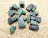 Tumbled Ruby Zoisite Cubed Stones