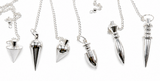 Silver Metal Pendulum for Divination, Dowsing & Energy Work