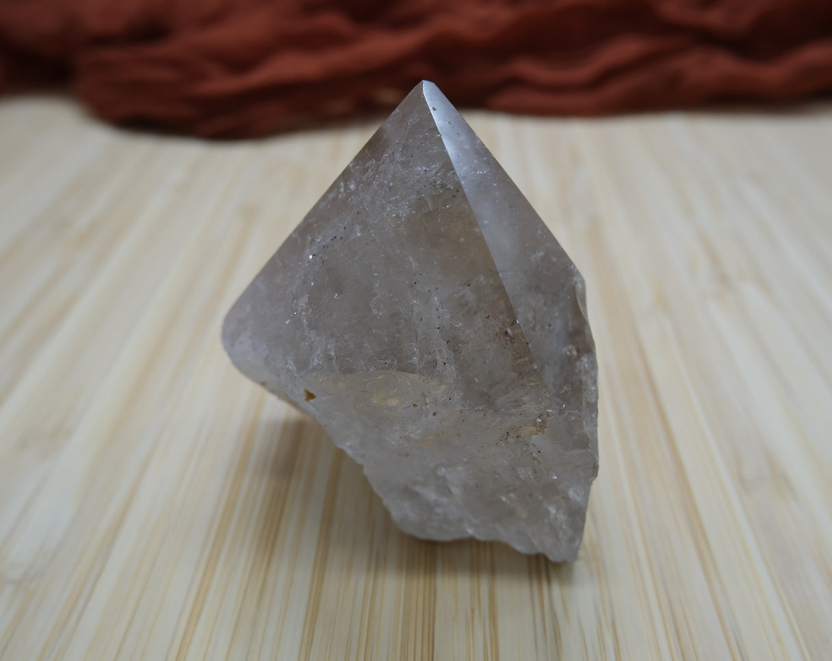 Smoky Quartz Polished Point With Flat Base 07