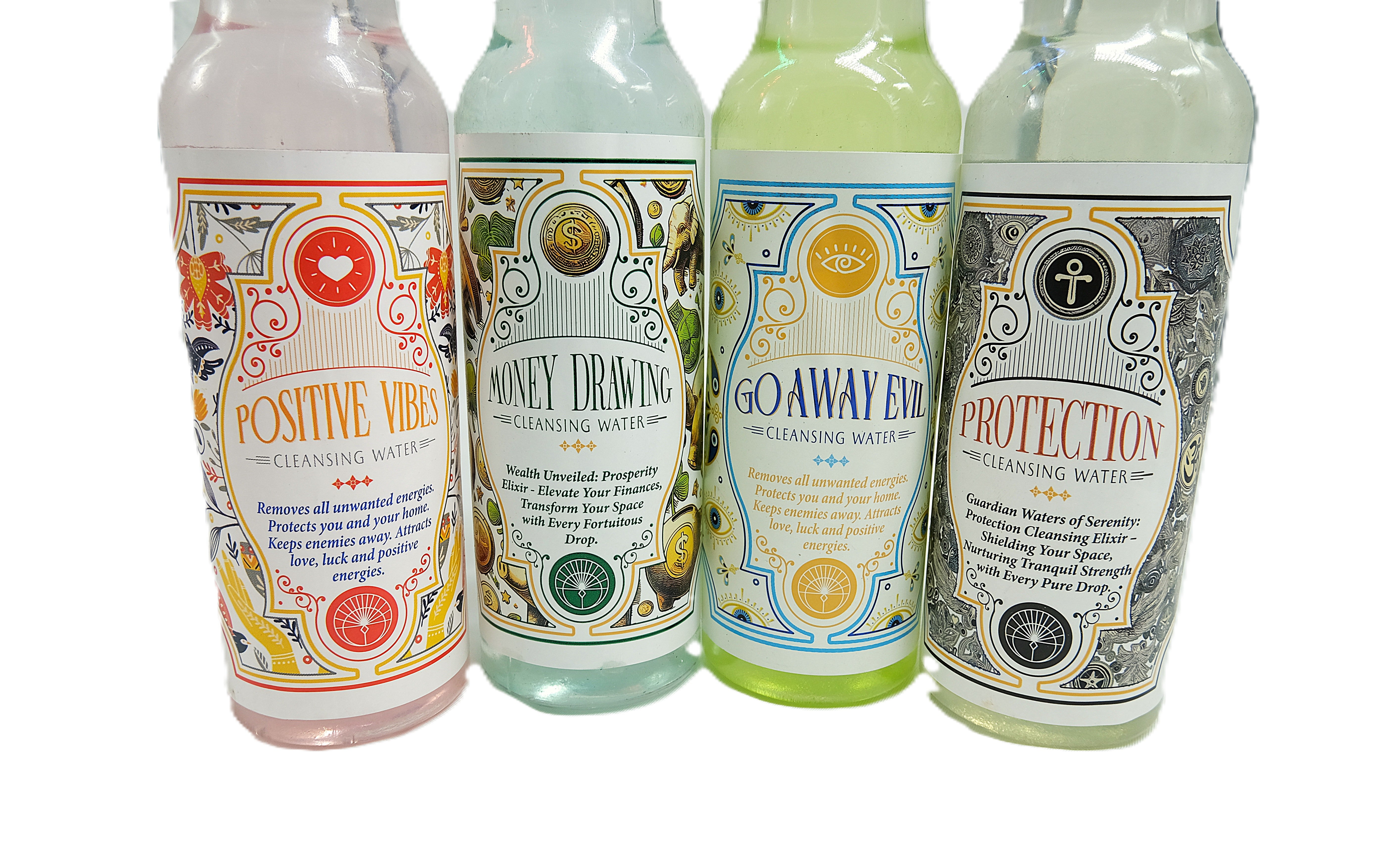 Soul Sticks Cleansing Water | Protection | Money Drawing | Positive Vibes | Go Away Evil