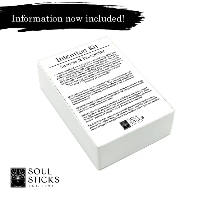 Success and Prosperity Intention Gift Set | Manifestation Kit | Reiki Charged